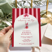 She's the Cherry on Top Bachelorette Party Kaart