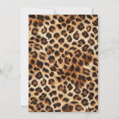 She's the Cherry on top Leopard Cheetah Birthday Kaart (Achterkant)