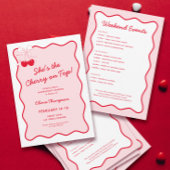 Shes the Cherry On Top vrijgezellenfeest Kaart