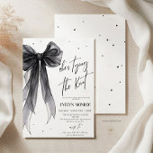 She's tying the knot Bridal shower  Kaart