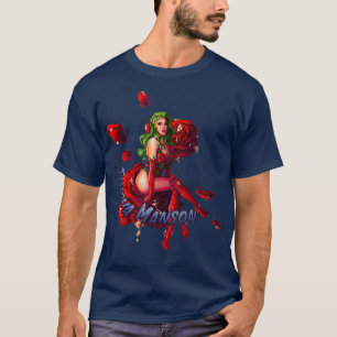 Shesha Manson Fantasy Elf Drag Queen Roos Look T-shirt