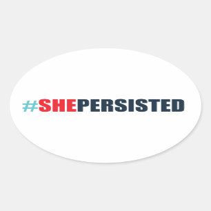 #shested ovale sticker