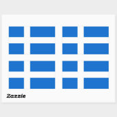 shetland etnische vlag schotland brits rechthoekige sticker (Vel)