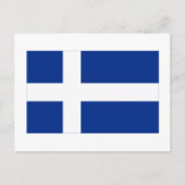 Shetland Flag Briefkaart (Voorkant)
