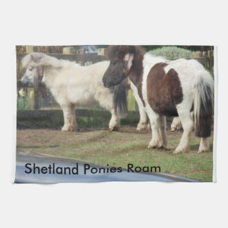 Shetland Ponies Roam Theedoek