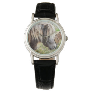 Shetland Pony, Bad, Hair Day, Dames en heren, Leat Horloge