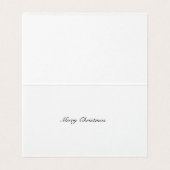 Shetland Pony Christmas Kaart (Binnenkant ongevouwen)