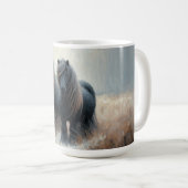 Shetland Pony (Coffee Mok No1) Set van zes Shetlan (Voorkant rechts)