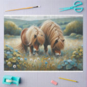 Shetland Pony Decoupage tissuepapier (Craft)