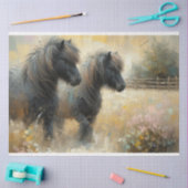 Shetland Pony Decoupage tissuepapier (Craft)