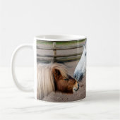 Shetland Pony en Highland Pony Mok (Links)