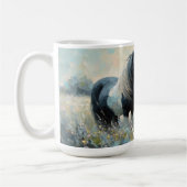 Shetland Pony (Koffie Mok No2) Set van zes Shetlan (Links)