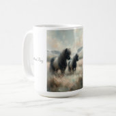 "Shetland Pony" (Nr. 2 van een set) Koffie Mok (Voorkant links)