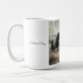 "Shetland Pony" (Nr. 2 van een set) Koffie Mok (Links)