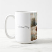 "Shetland Pony" (Nr. 4 van een set) Koffie Mok (Links)