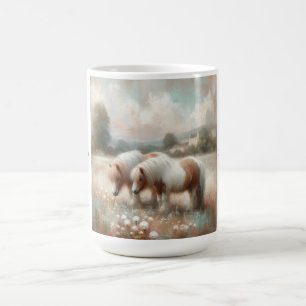 "Shetland Pony" (Nr. 4 van een set) Koffie Mok