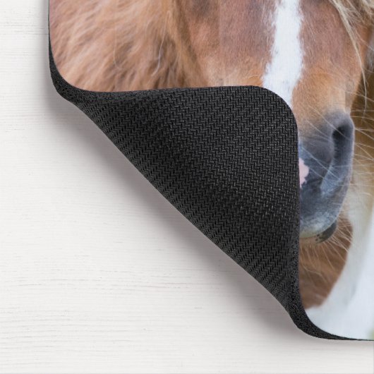 Shetland Pony op het eiland Unst Muismat (Hoek)