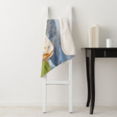 Shetland Pony op pasta nabij hoge cliënten Sherpa Deken (In situ)