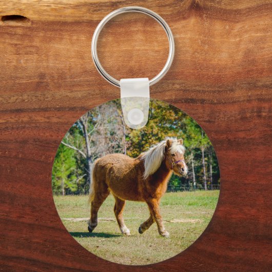 Shetland Pony Sleutelhanger (Voorkant)
