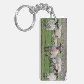Shetland schaap sleutelhanger (Voorkant Links)