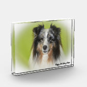 Shetland Sheep Dog Fotoblokken (Links)