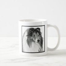 Shetland Sheepdog Art van Glenda S. Harlan