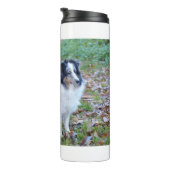 Shetland Sheepdog Blue Merle Thermosbeker (Geroteerd rechts)