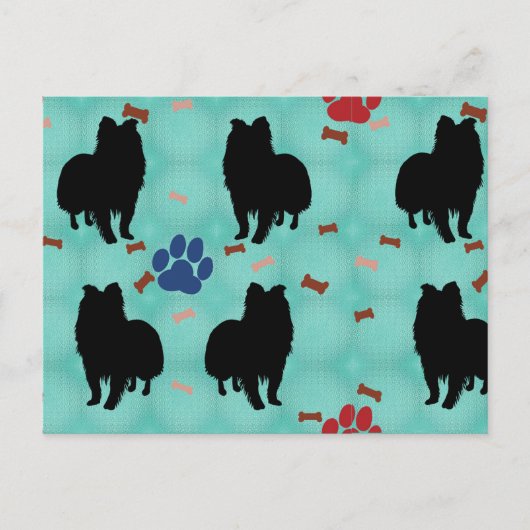 Shetland Sheepdog Briefkaart (Voorkant)