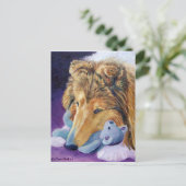 Shetland Sheepdog Briefkaarten (Staand voorkant)