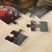 Shetland Sheepdog Christmas  Beach Legpuzzel (Zijkant)