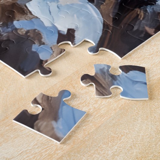 Shetland Sheepdog Christmas Lighthouse Holiday Legpuzzel (Zijkant)