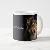 Shetland Sheepdog Grote Koffiekop (Voorkant rechts)