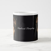 Shetland Sheepdog Grote Koffiekop (Voorkant)