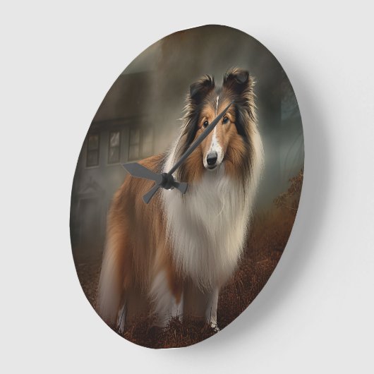 Shetland Sheepdog Halloween eng Grote Klok (Hoek)