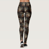 Shetland Sheepdog Halloween eng Leggings (Achterkant)