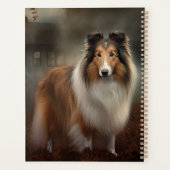 Shetland Sheepdog Halloween eng Planner (Achterkant)