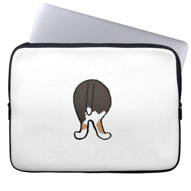 Shetland Sheepdog Hiney Laptop Sleeve (Voorkant)
