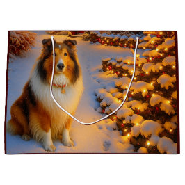 Shetland Sheepdog Holiday  Groot Cadeauzakje