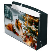  Shetland Sheepdog Holiday  Groot Cadeauzakje (Achterkant Gekanteld)