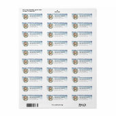 Shetland Sheepdog-hond retouradreslabels Etiket (Full Sheet)