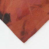 Shetland Sheepdog in herfst laat Herfst inspireren Fleece Deken (Hoek)