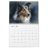 Shetland Sheepdog Kalender, elk jaar Kalender (Mar 2027)