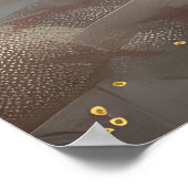 Shetland Sheepdog Kerstfeest Poster (Hoek)