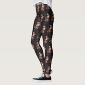 Shetland Sheepdog Kerstman Feestelijke Kerstmis Leggings (Links)