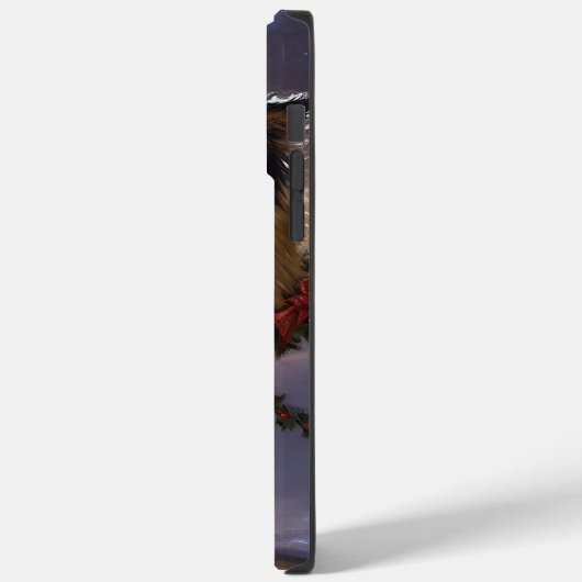 Shetland Sheepdog Kerstmis Feestelijk Seizoen Case-Mate iPhone Case (Achterkant / Links)