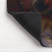 Shetland Sheepdog Kerstmis Feestelijk Seizoen Muismat (Hoek)