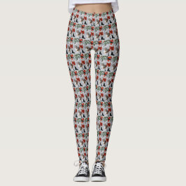 Shetland Sheepdog Kerstmis Leggings