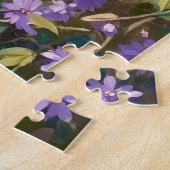 Shetland Sheepdog Kunst met Kustheide Legpuzzel (Zijkant)
