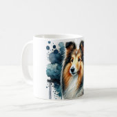 🐾 Shetland Sheepdog Lovers, deze Mok is voor jou! (Voorkant links)