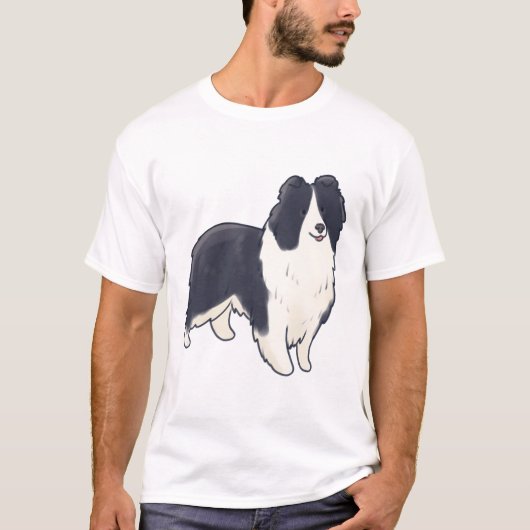 Shetland Sheepdog Magic T-shirt (Voorkant)